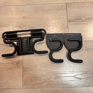 ORG Garage Storage Hooks Heavy Duty Stat Wall Mount Organization Tool Hanger Set